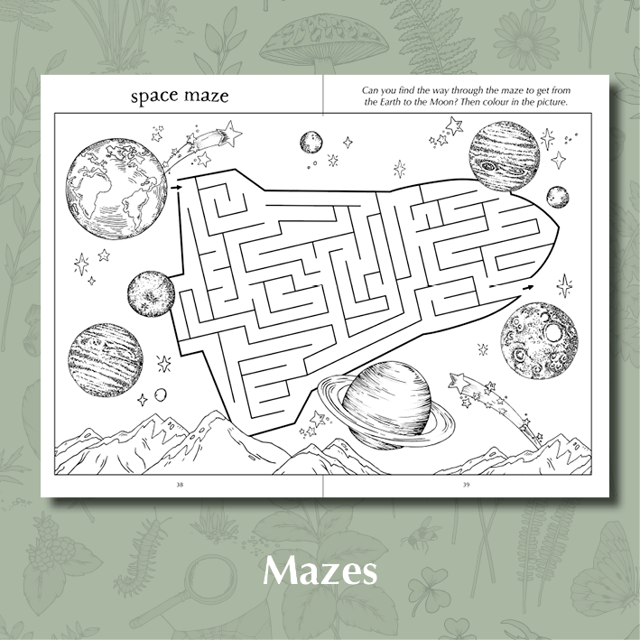 My First Wild Activity Book Nature Inspired Games + Puzzles Kuddly Kids