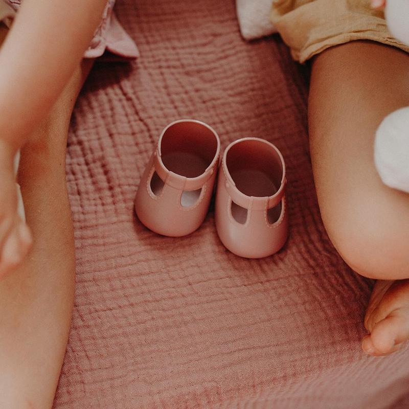 Dinkum Doll Shoes | Mallow Pink