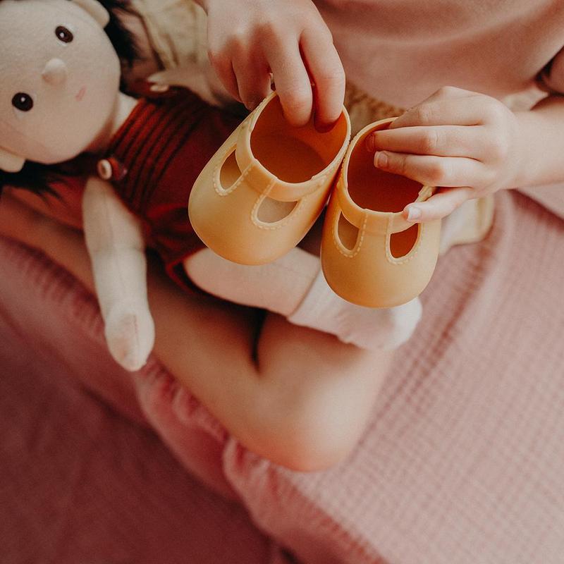 Dinkum Doll Shoes | Corn Yellow