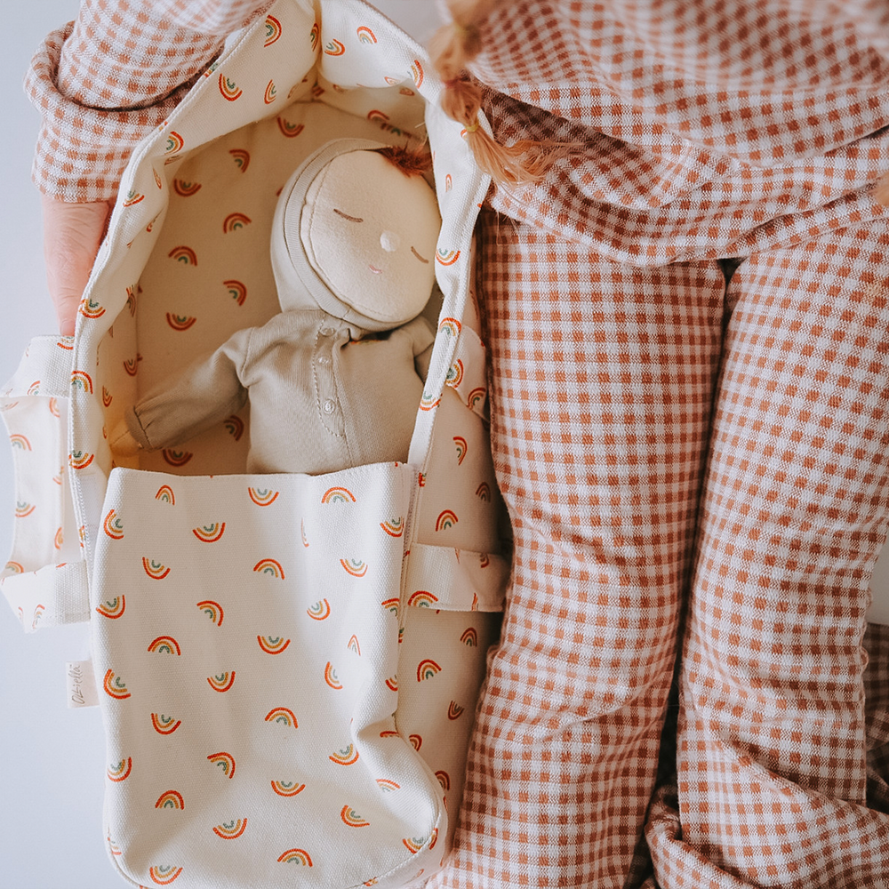 
                      
                        Dinkum Doll Carry Cot | Rainbow
                      
                    