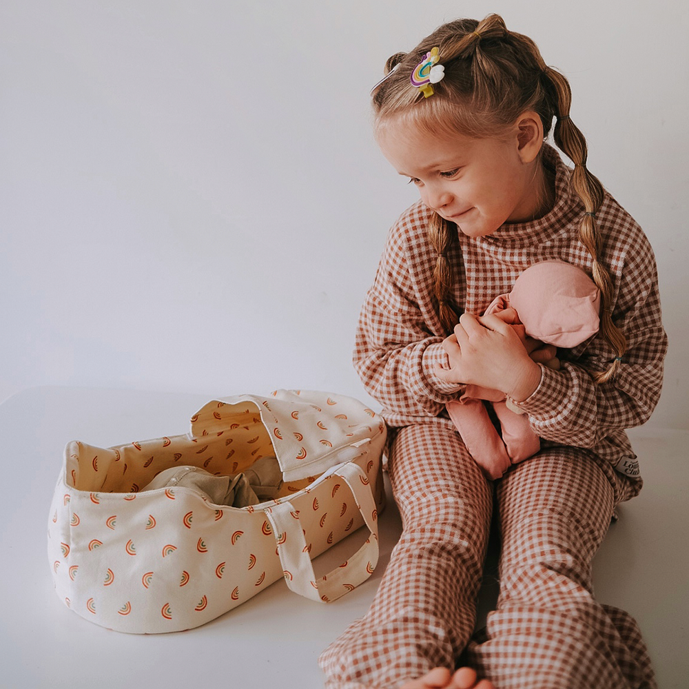 
                      
                        Dinkum Doll Carry Cot | Rainbow
                      
                    