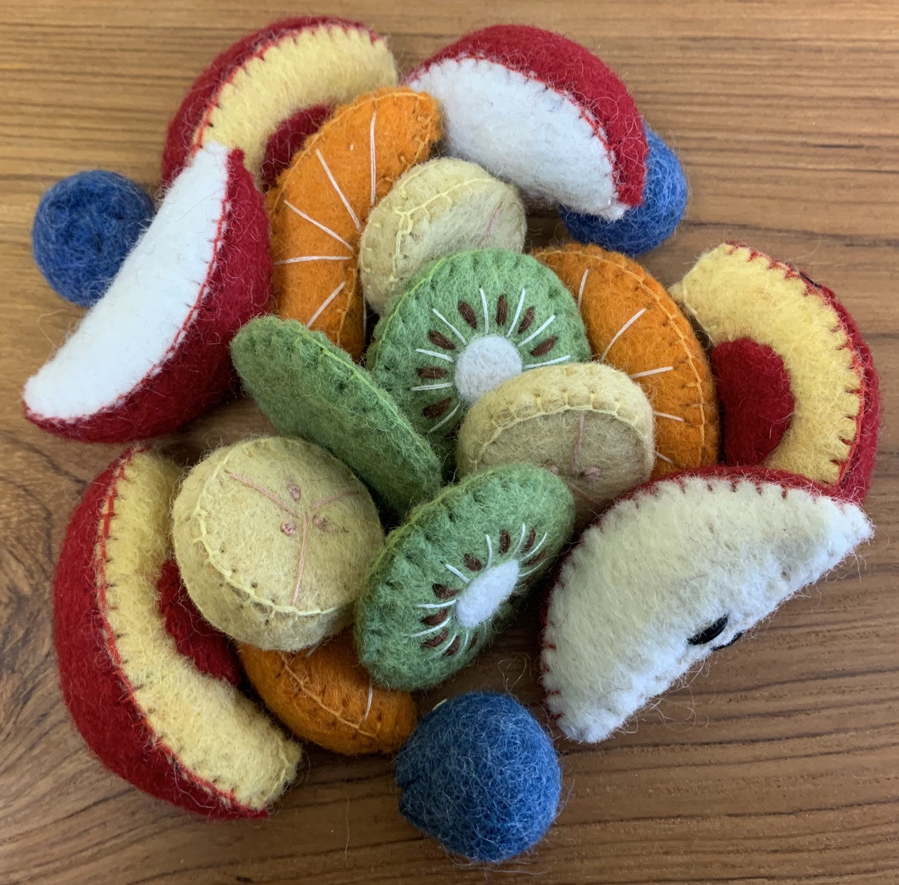 Felt Fruit Salad