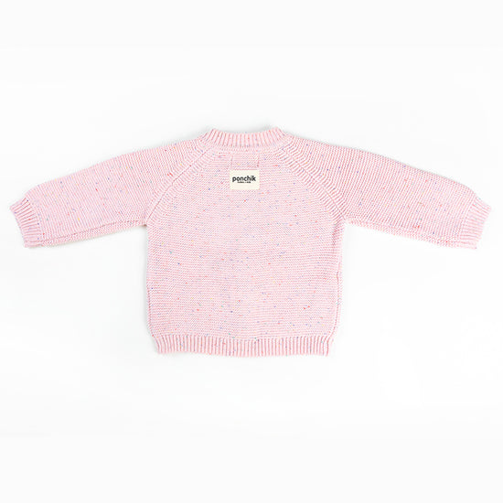 Cotton Knitted Cardigan | Love Speckle Knit
