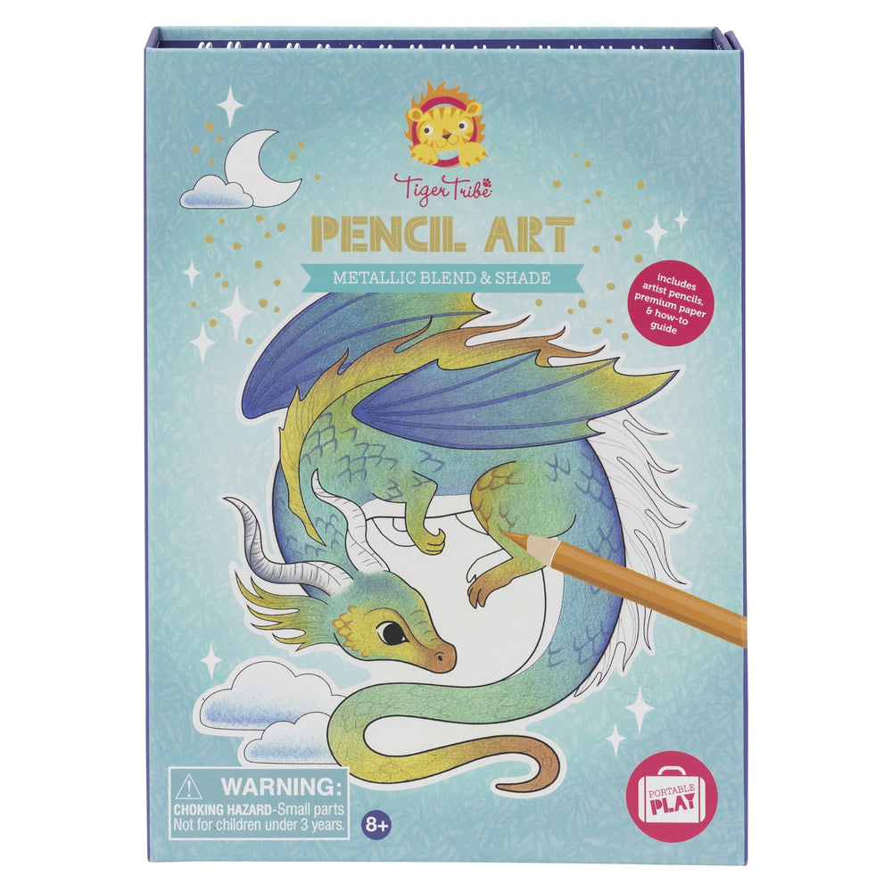 
                      
                        Pencil Art | Metallic Blend & Shade
                      
                    