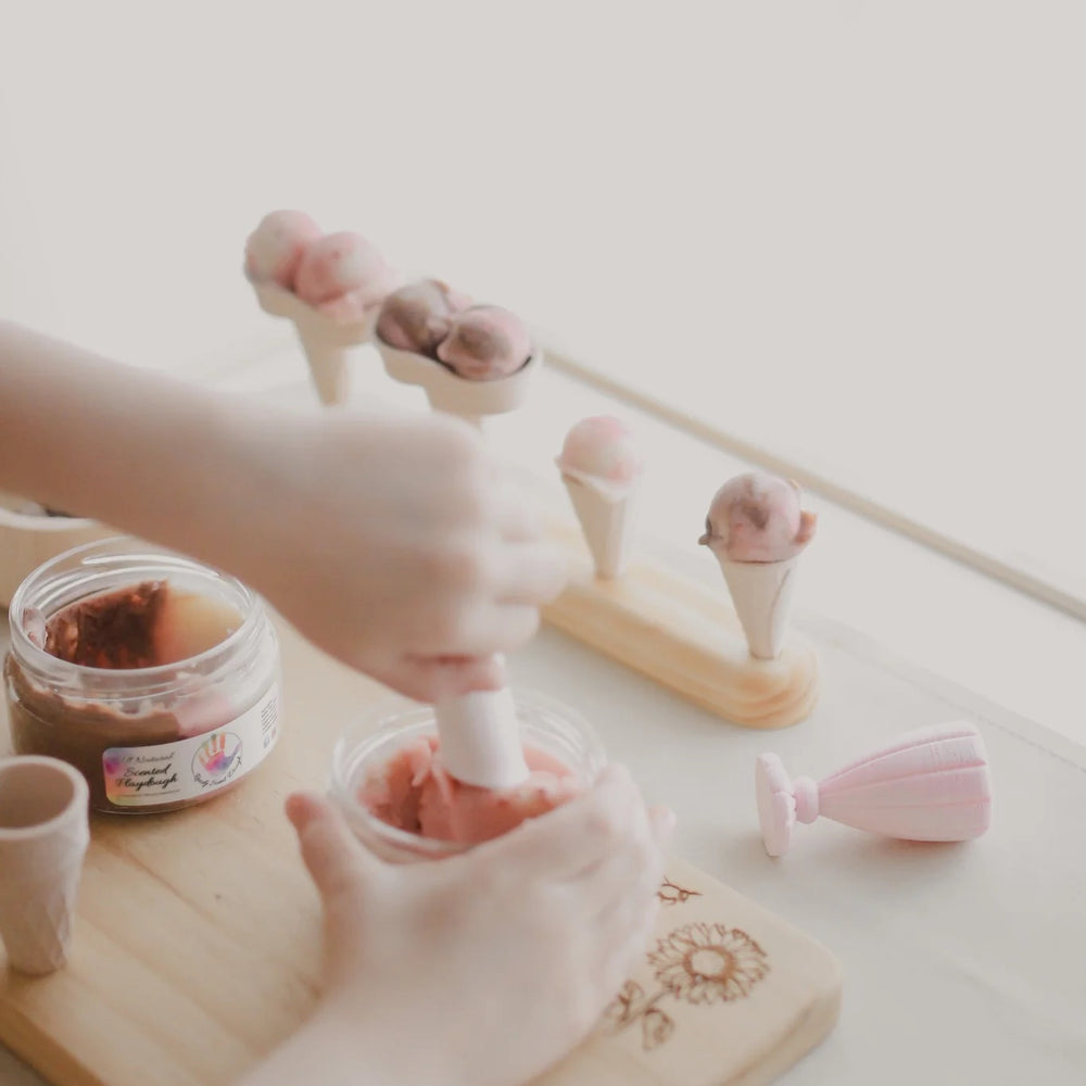 
                      
                        Wooden Icecream Cone Holder | 4-Hole
                      
                    