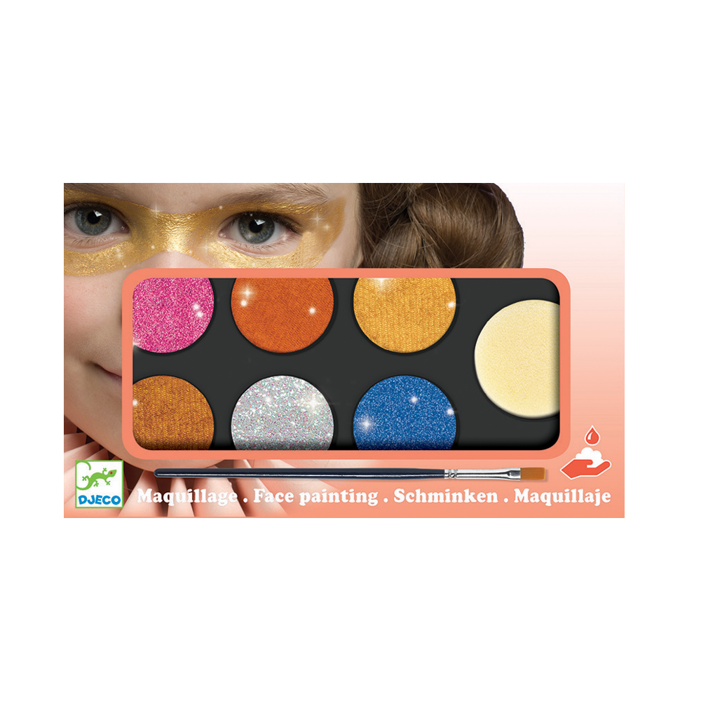 Face Painting Palette | Metallic