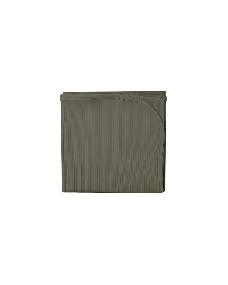 Ribbed Baby Blanket | Forest