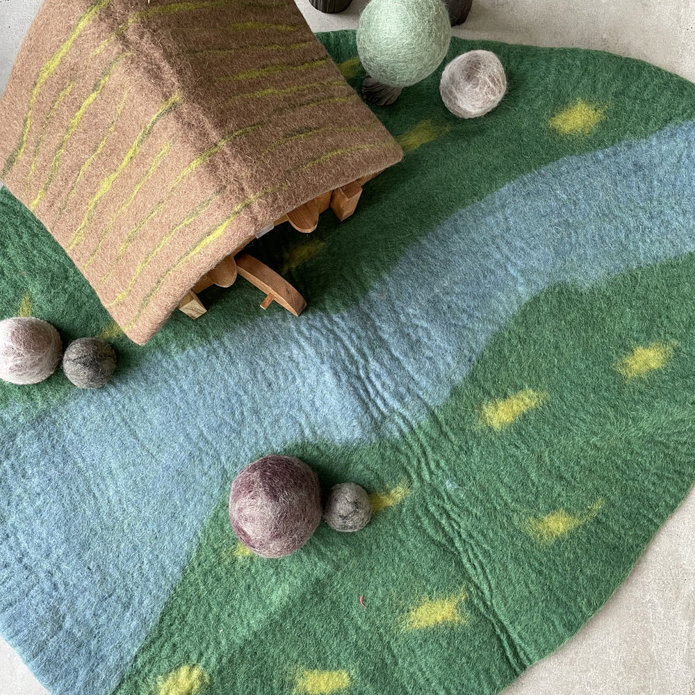 
                      
                        Felt Play Mat | River
                      
                    
