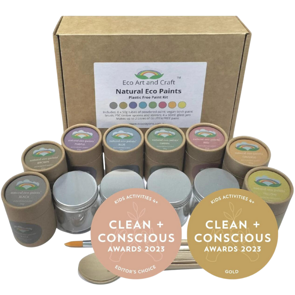 Natural Eco Paints | With Jars
