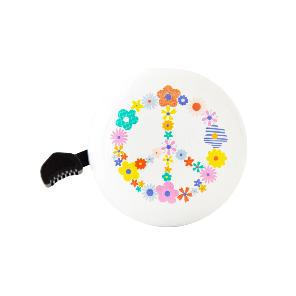 Bike Bell | Flower Peace Sign