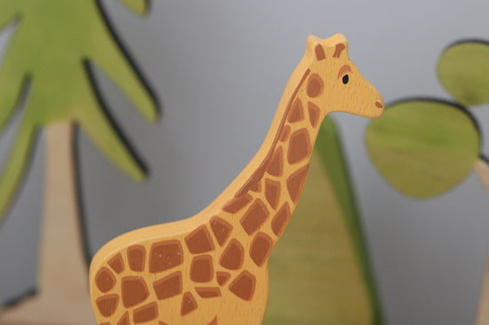 Load image into Gallery viewer, Wooden Animal | Giraffe
