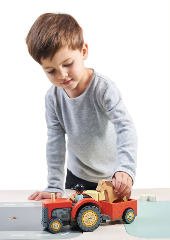 
                      
                        Wooden Farmyard Tractor
                      
                    