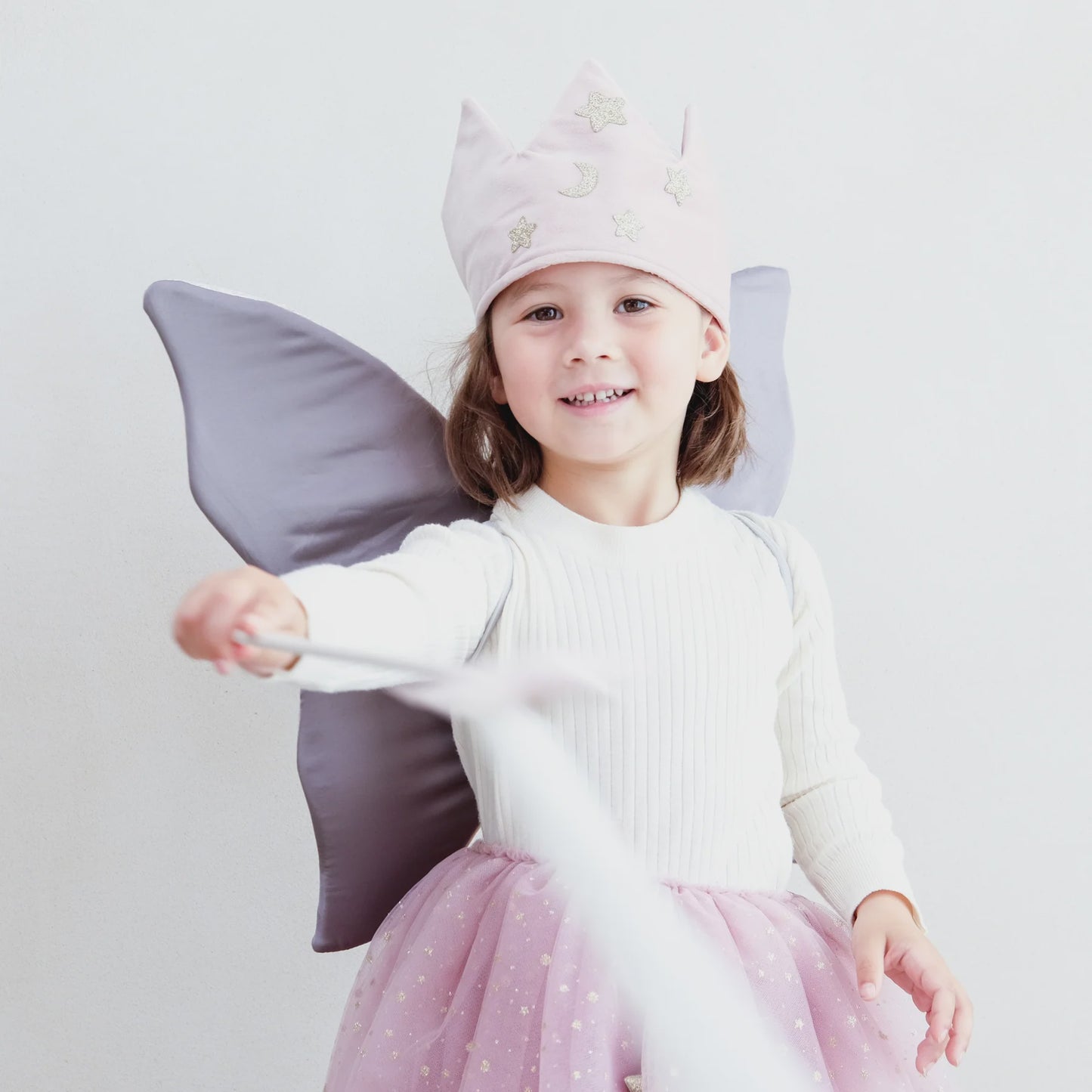 Stars & Moon Velvet Crown
