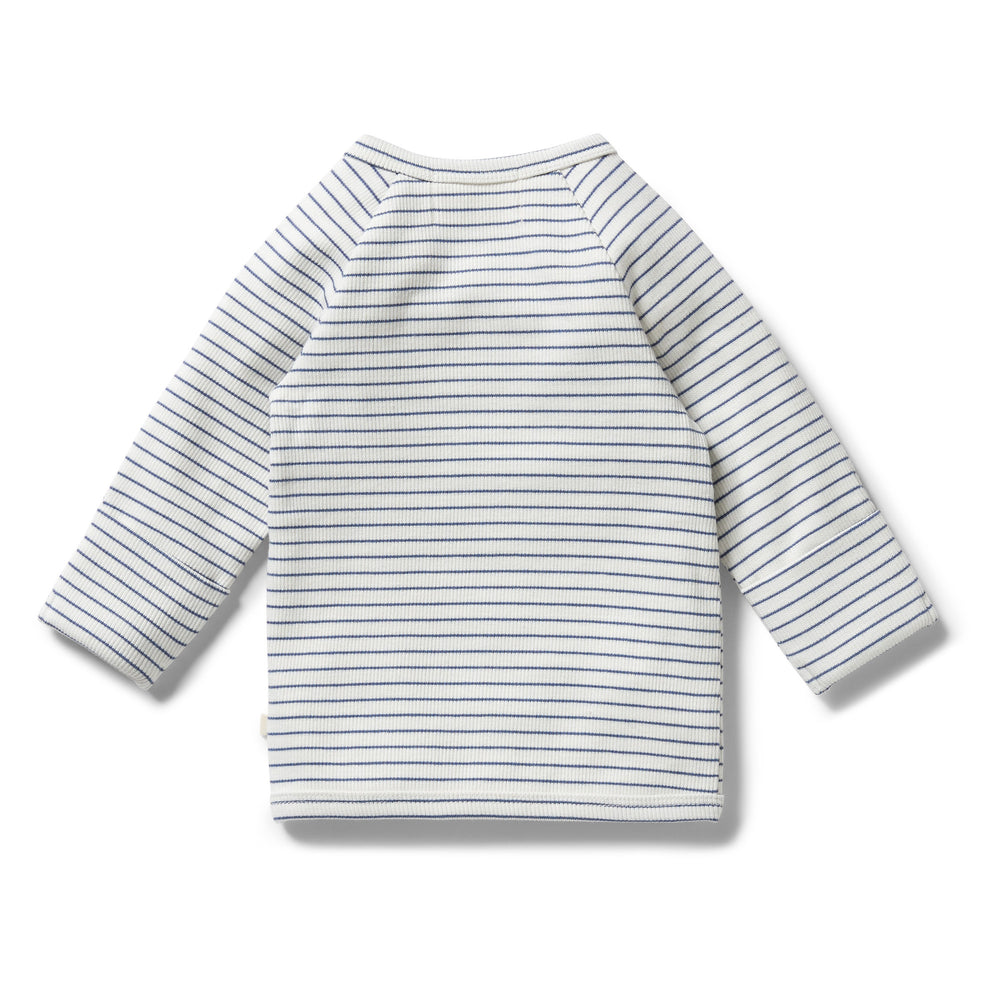 
                      
                        Stripe Rib Kimono | Blue Depths
                      
                    