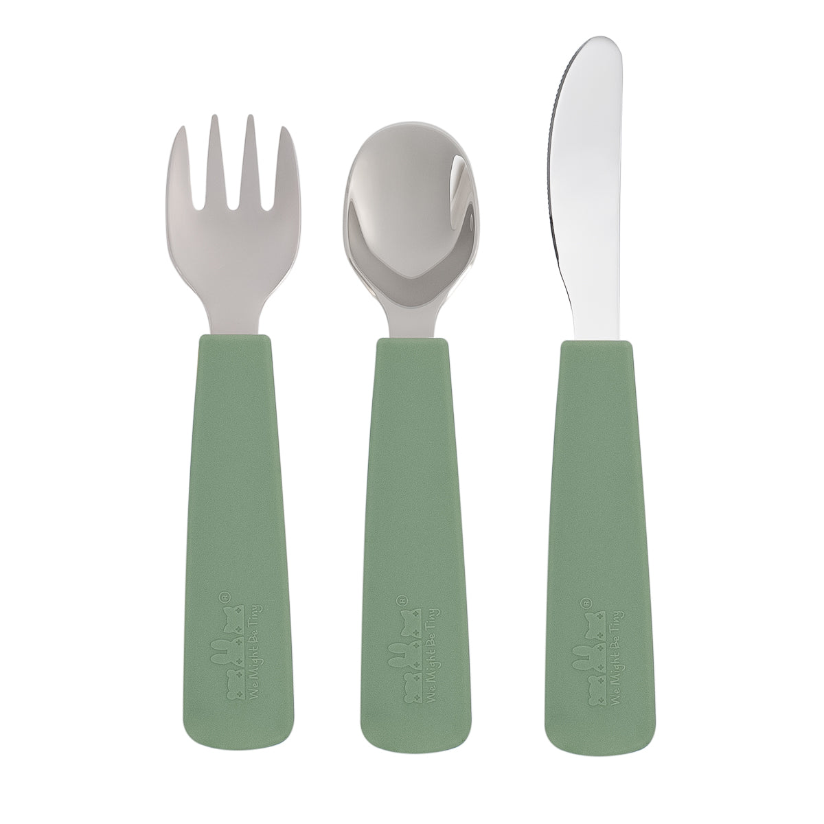 Toddler Feedie Cutlery Set | Sage