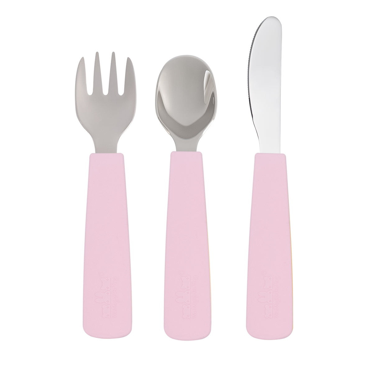 Toddler Feedie Cutlery Set |  Powder Pink