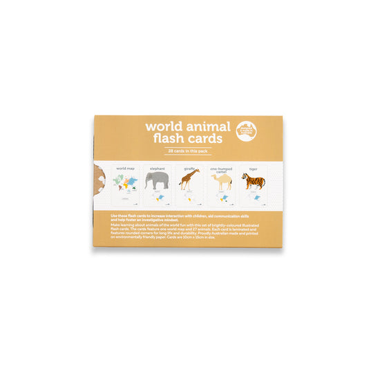 World Animals | Flash Cards