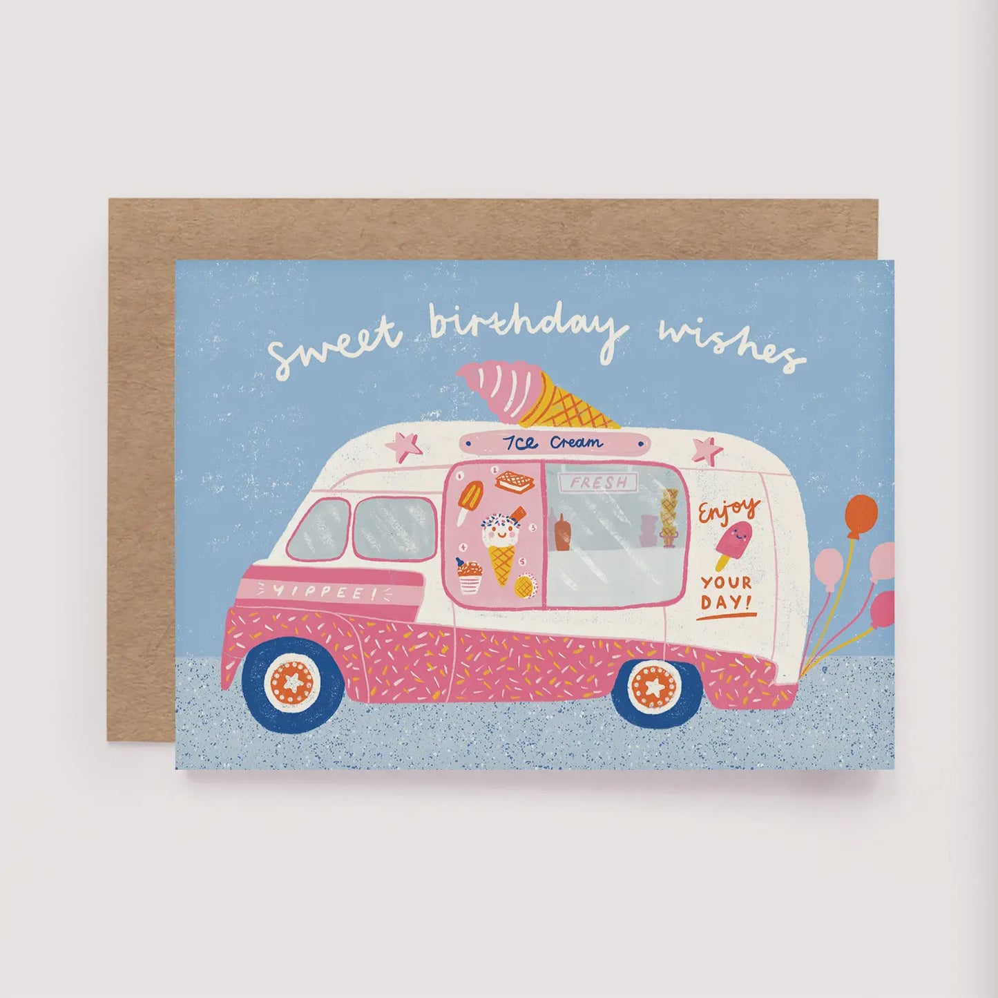 Greeting Card | Ice Cream Van