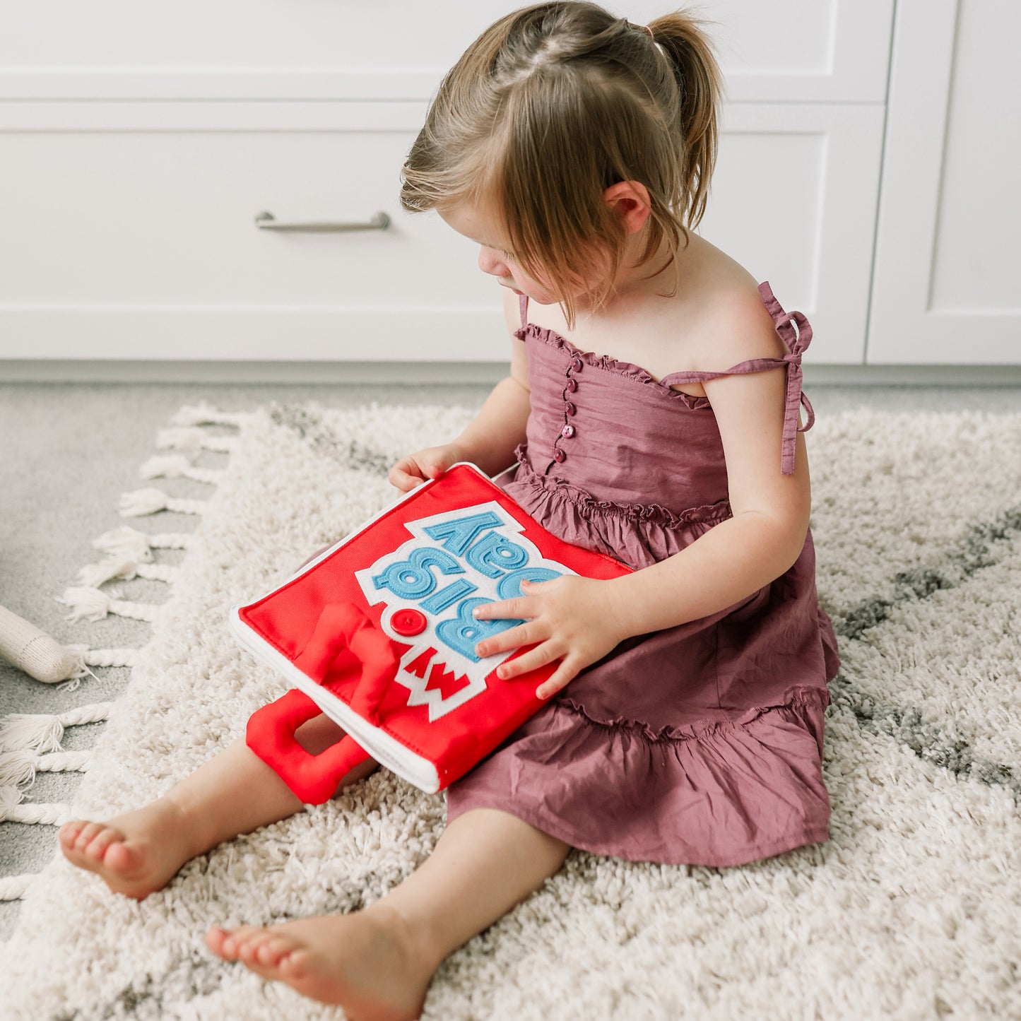 Fabric Activity Book | My Big Day | Red Cover