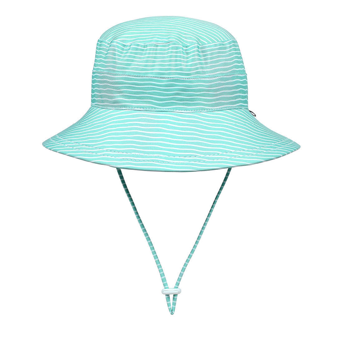 Kids Classic Swim Bucket Beach Hat | Stripe