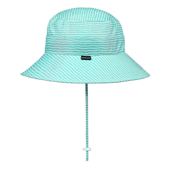 Kids Classic Swim Bucket Beach Hat | Stripe