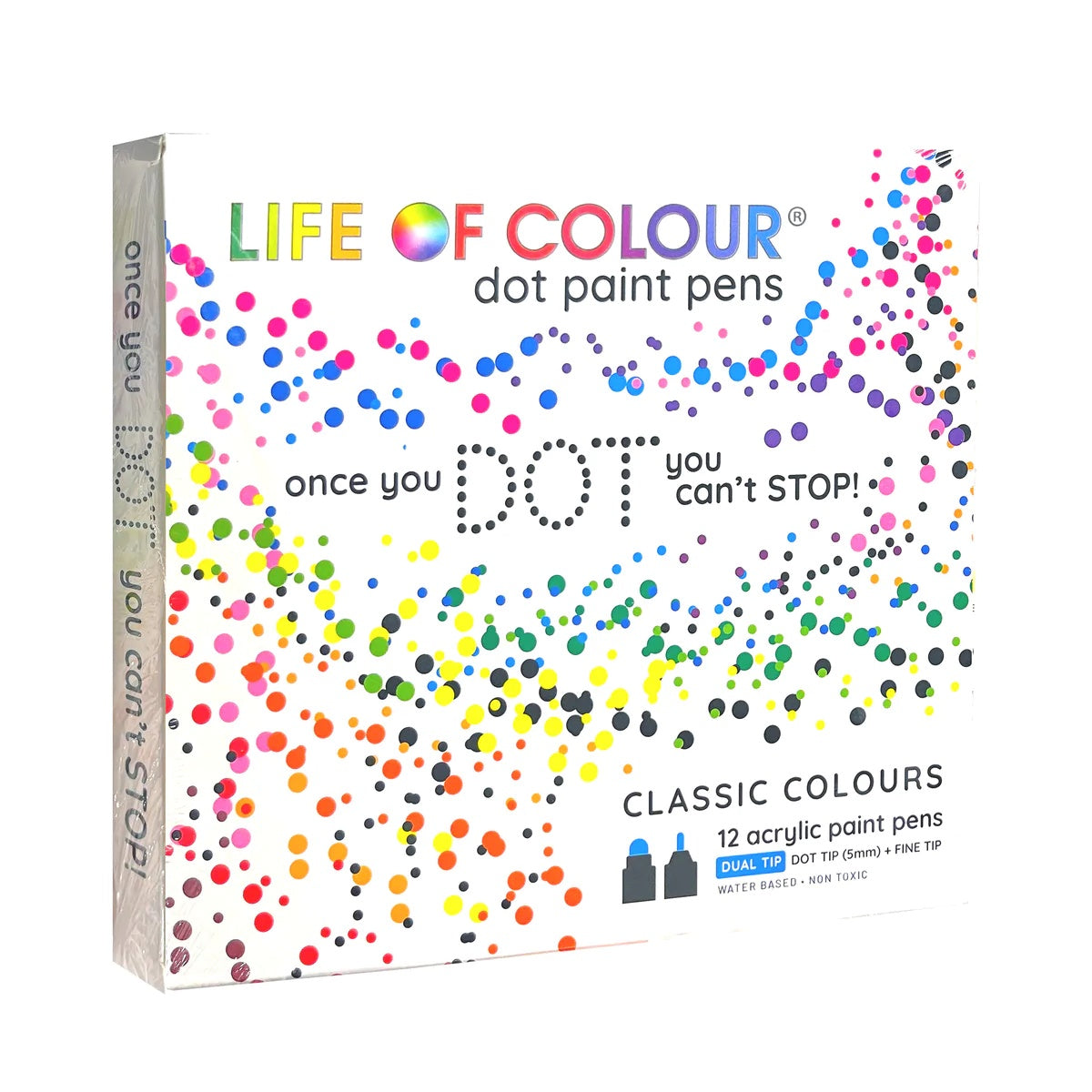 Dot Markers | Acrylic Paint Pens | Classic Colours