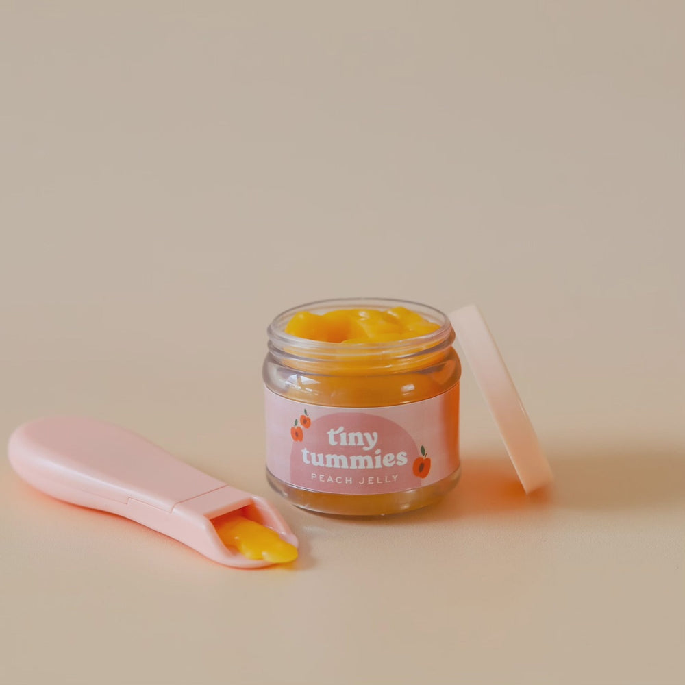 
                      
                        Tiny Tummies Food Jar & Spoon Set | Peach Jelly
                      
                    