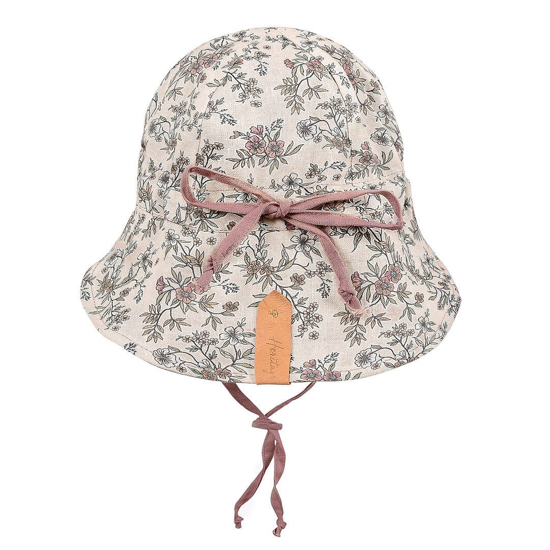 Lounger | Baby Reversible Flap Sun Hat | Penelope / Rosa