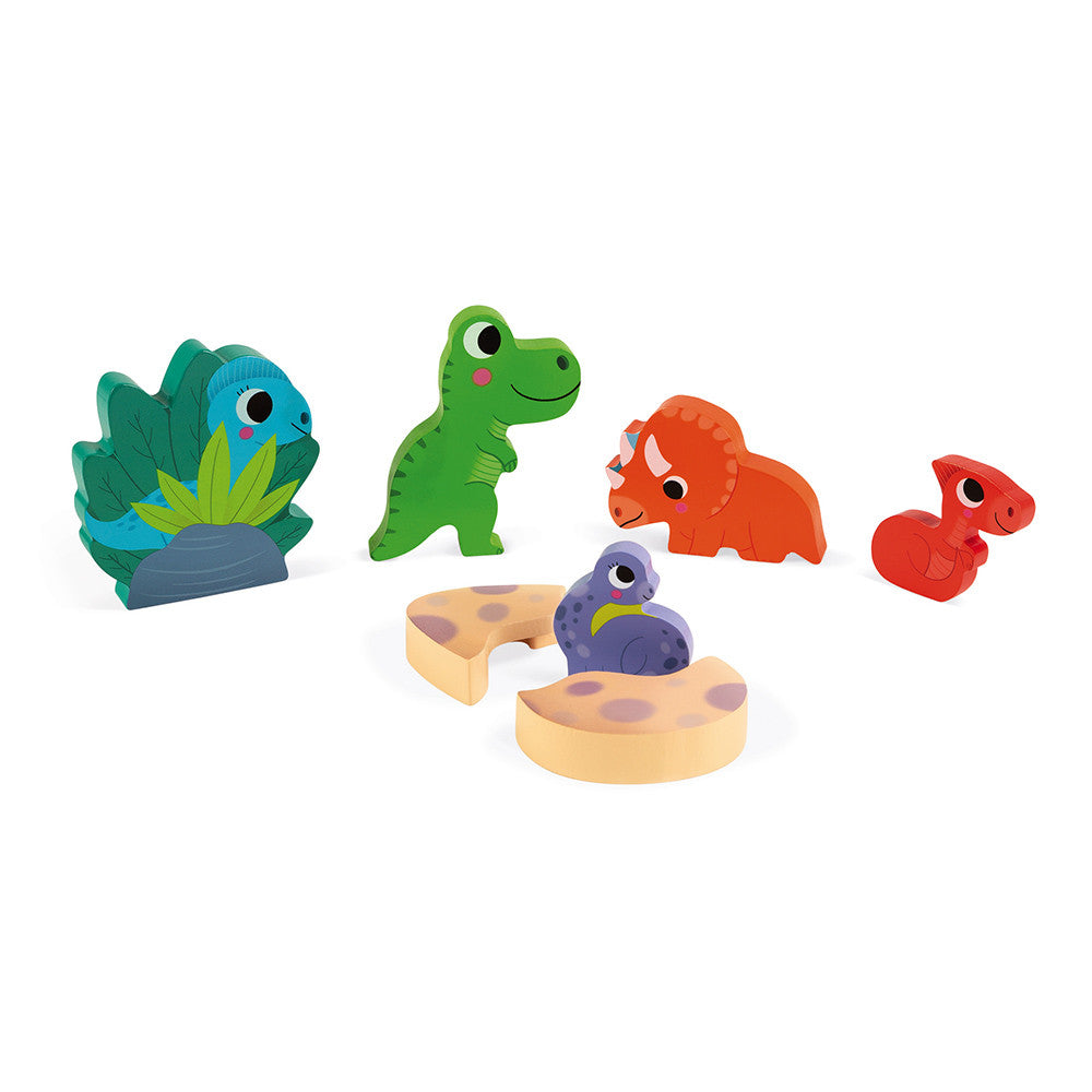 Hide & Seek Dino Puzzle