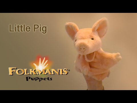 Load and play video in Gallery viewer, Hand Puppet | Little Pig

