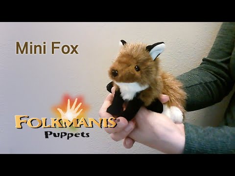 Load and play video in Gallery viewer, Finger Puppet | Mini Fox
