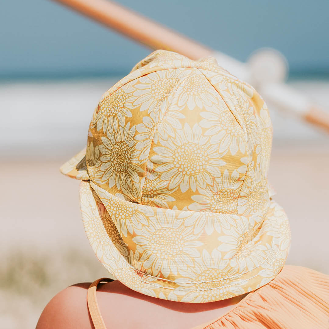 Kids Swim Legionnaire Beach Hat | Sunflower