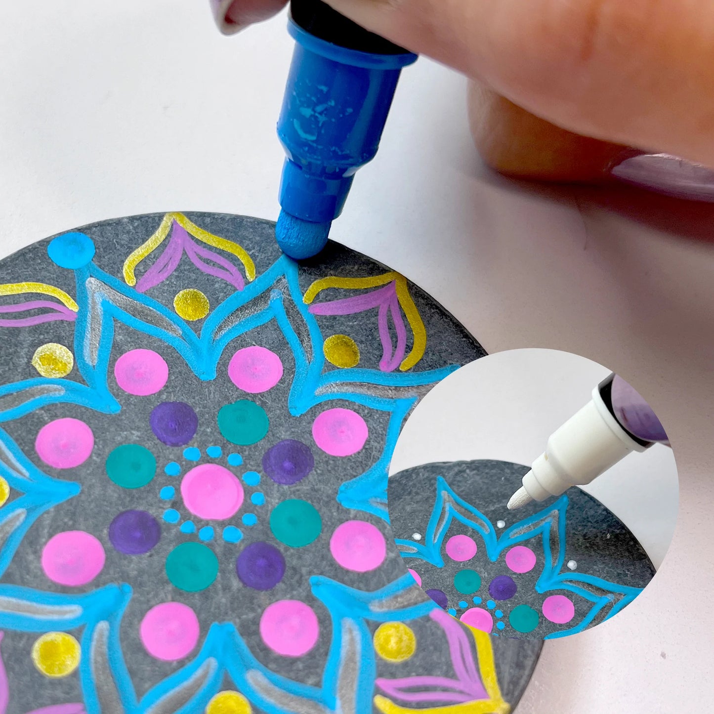 Dot Markers | Acrylic Paint Pens | Classic Colours