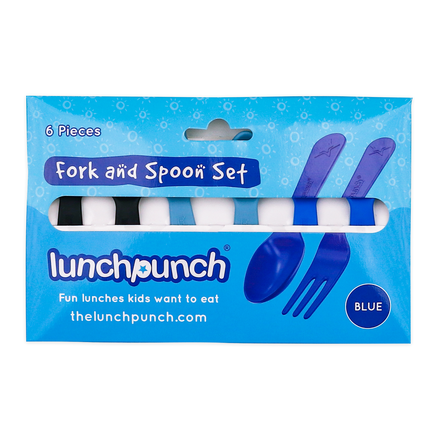 Fork & Spoon Set | Blue