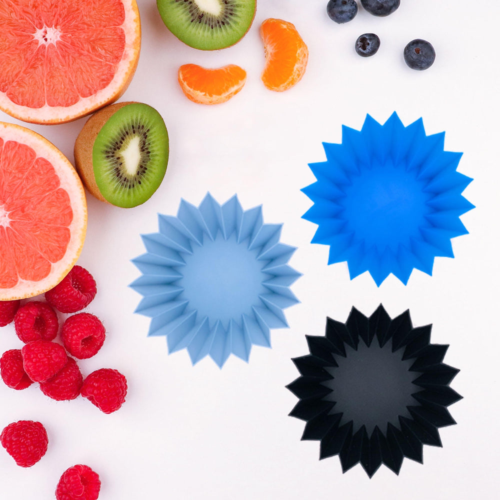 Jumbo Silicone Cups | Blue