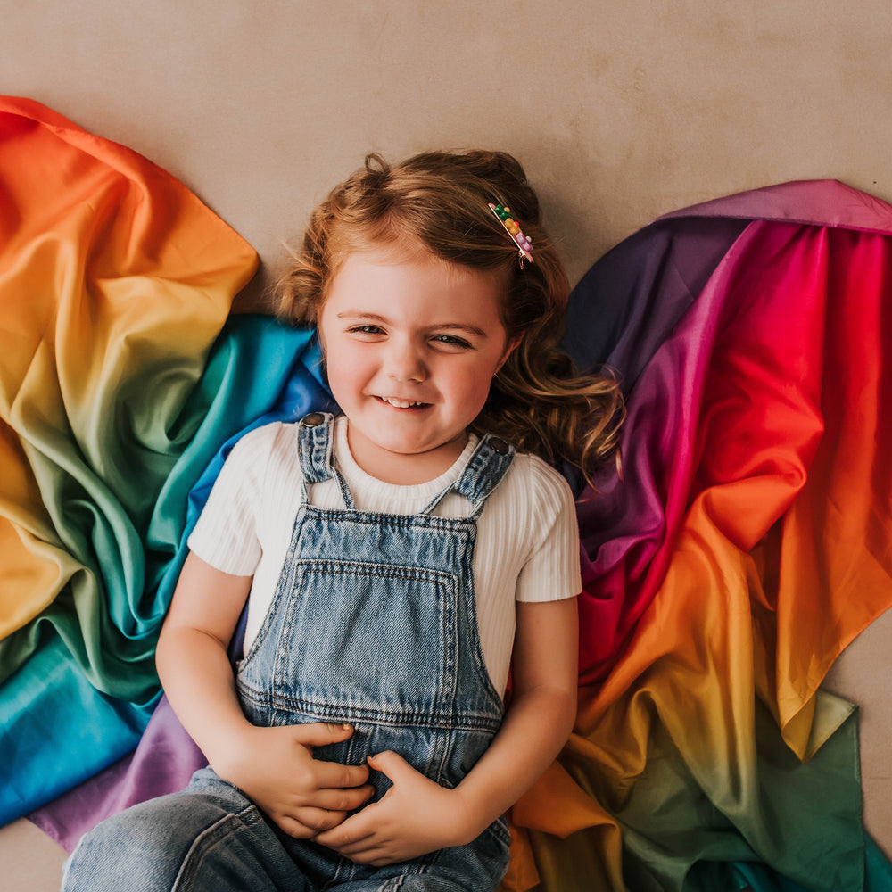 Jumbo Play Silk | Rainbow