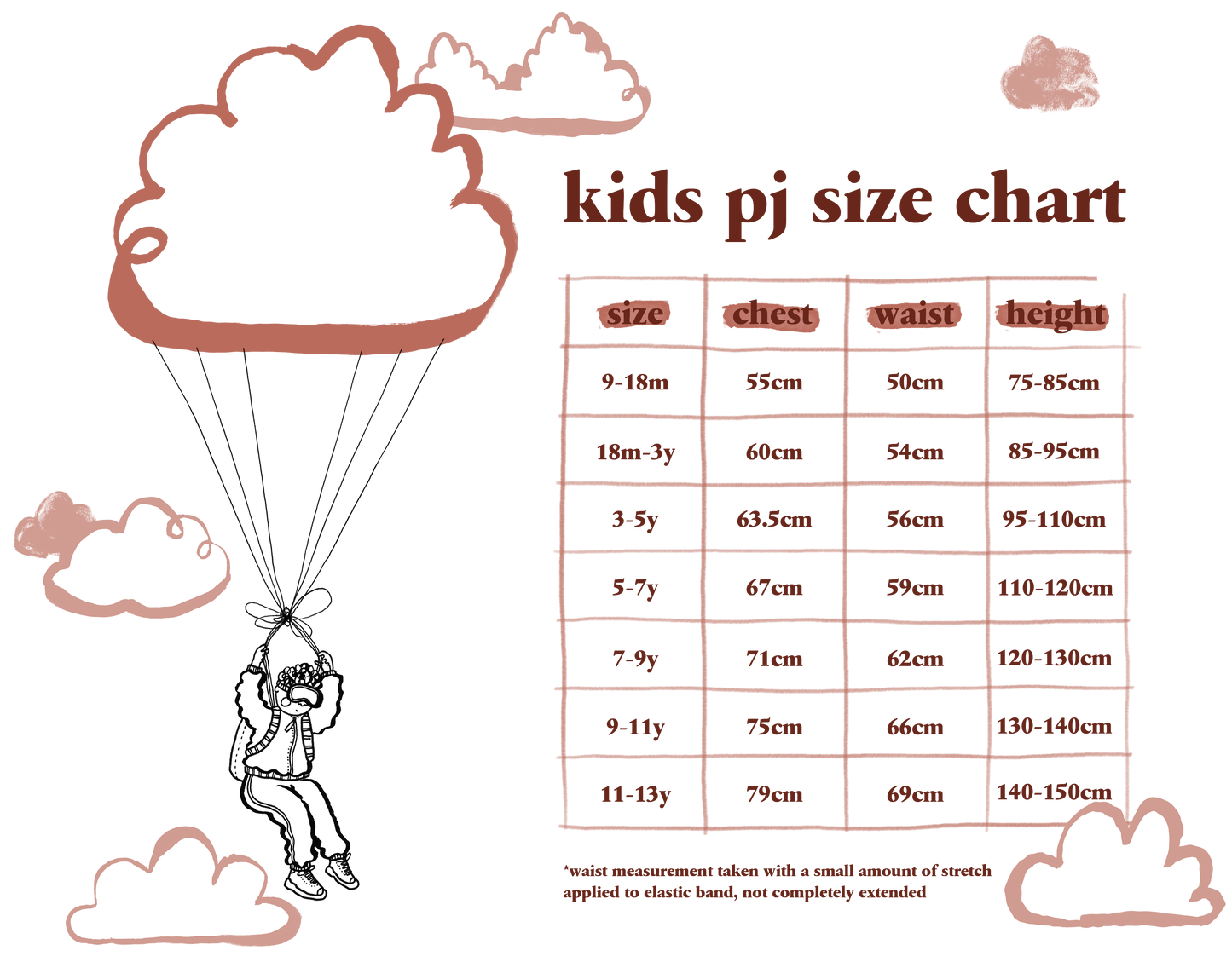 Up In The Clouds Shortie PJ Set | Teal