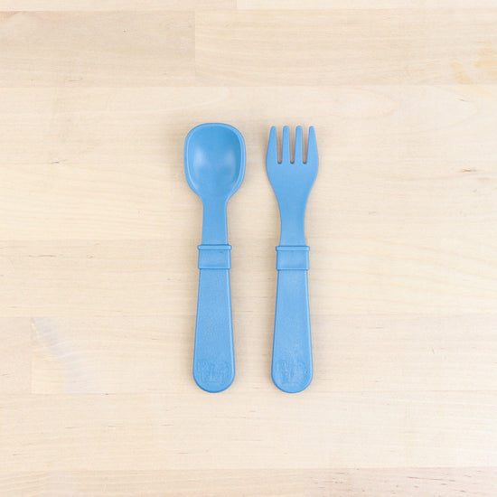 Forks & Spoons | Denim | Individual