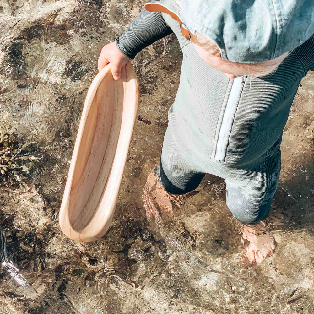 
                      
                        Wooden Toy Boat Canoe
                      
                    
